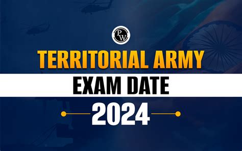 Territorial Army Exam Date 2024 Check Exam Schedule