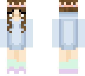 girl in hoodie | Minecraft Skin