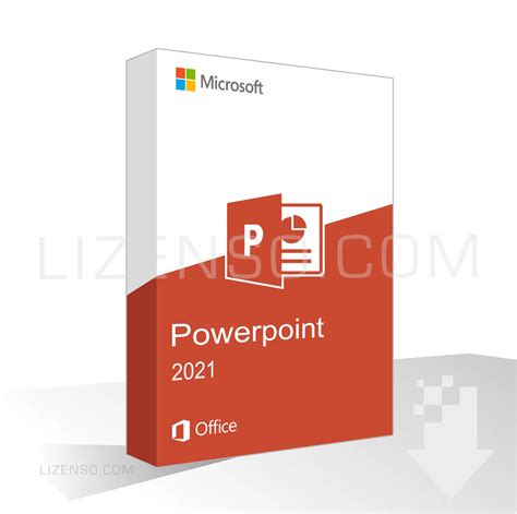 Microsoft Powerpoint 2021 1 Device Perpetual License Lizenso En