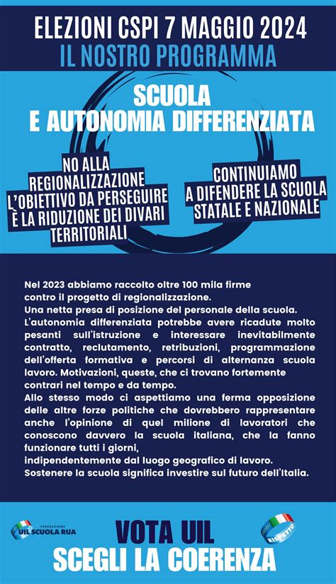 Elezioni CSPI 2024 UILSCUOLA