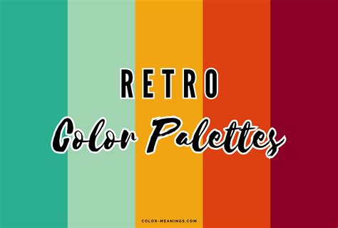 30 Vintage Color Palettes For Nostalgic Designs Color, 59% OFF