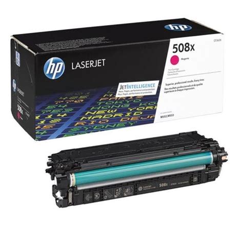 HP 508X High Yield Magenta Original Toner Cartridge CF363X Red Bus