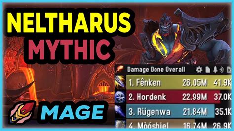 Mythics Abfarmen 0 Neltharus Frost Mage Mythic Dungeon WoW