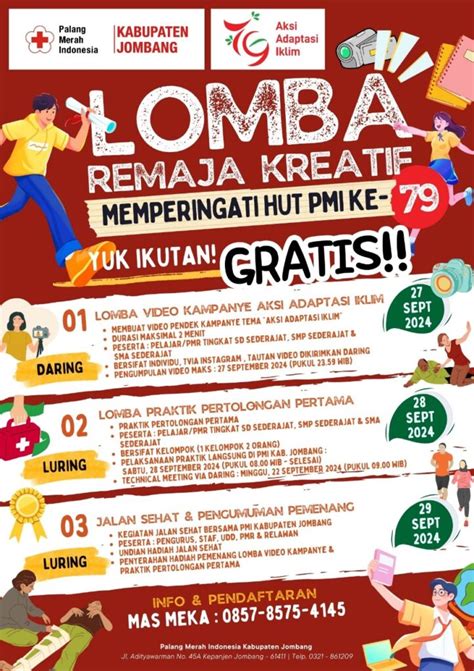 Technical Meeting Lomba Remaja Kreatif HUT PMI Ke 79 Tahun 2024 PMI