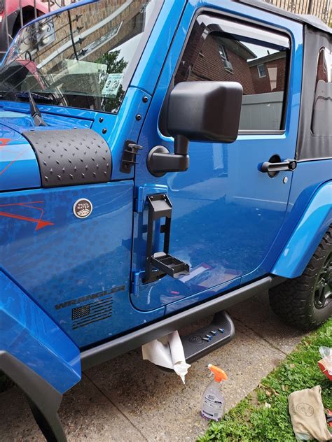 Body Armor 5146 Hinge Steps For 07 21 Jeep Wrangler Jk Jl And Gladiator