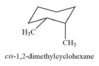 Build A Model Of Cis 1 2 Dimethyl Cyclohexane And The Trans 1 2