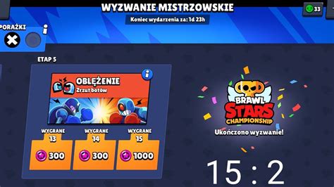 Wygra Em Wyzwanie Mistrzowskie Z Promisto Brawl Stars Polska Youtube