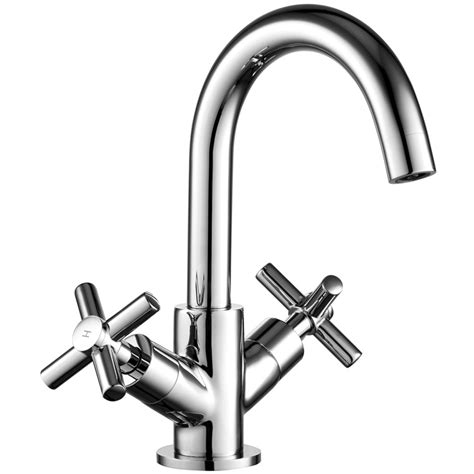 Niagara Finchley Chrome Modern Deck Mounted Mono Basin Mixer Tap 9034