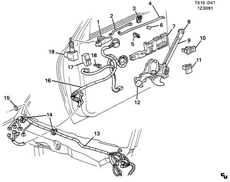 Exploring Chevy S Door Parts A Diagrammatic Journey