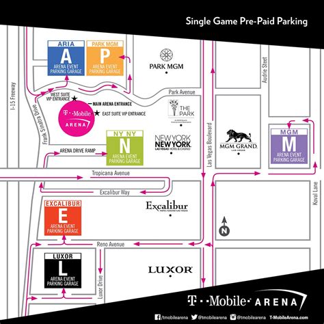 Parking | T-Mobile Arena