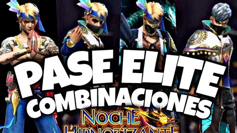 🛡combinaciones De Ropa Con El Nuevo Pase Elite De Free Fire Pase