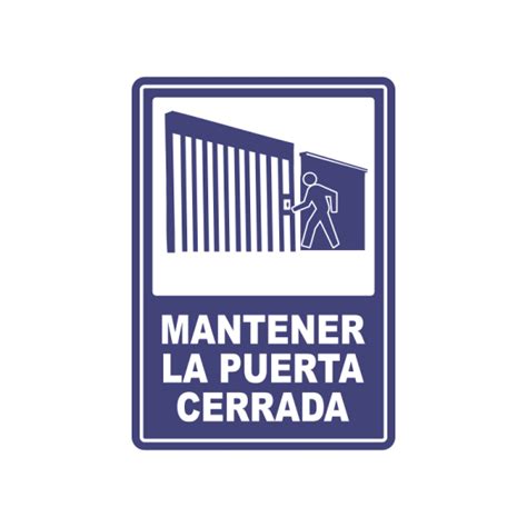 Señalamientomantener La Puerta Cerrada