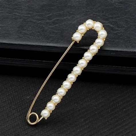 Vintage Crystal And Pearl Brooches For Women Cheap Rhinestone Brooches