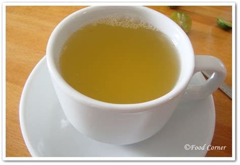 Honey Lime Tea Food Corner