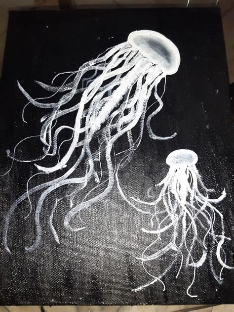 Jellyfish Painting | Jellyfish painting, Diy home decor, Home diy