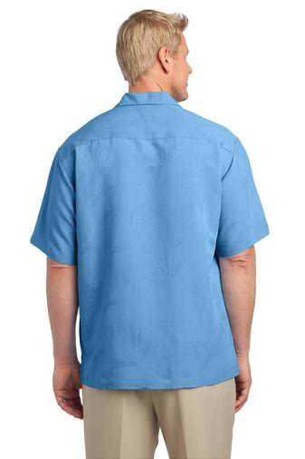 Port Authority Patterned Easy Care Camp Shirt Product Sanmar