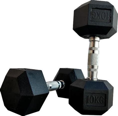 Hexagon Dumbbellset 2 5 Kg T M 10 Kg Bol