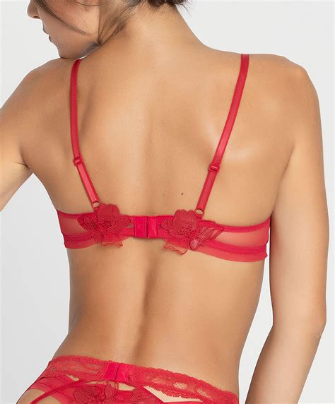 Soutien Gorge Corbeille Glamour Couture Rouge Lise Charmel ACH3007 GD