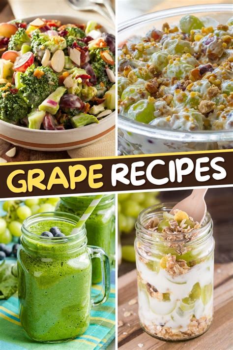 20 Easy Grape Recipes Insanely Good