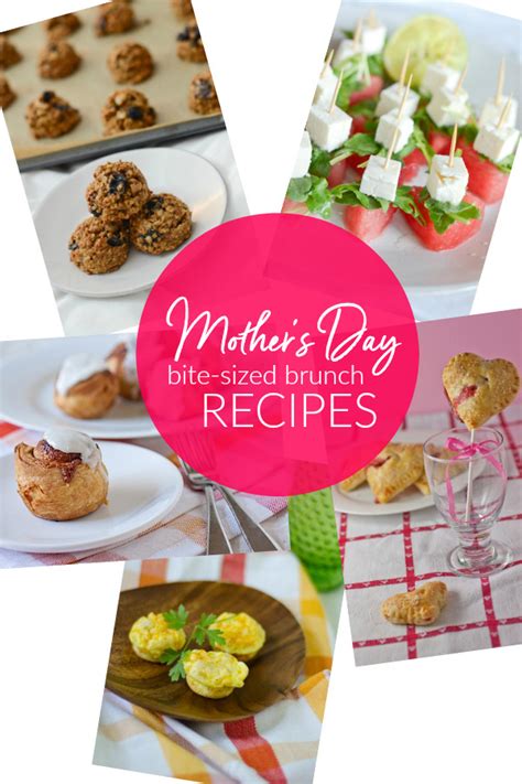 5 Easy Mothers Day Bite Sized Brunch Recipes The Chic Life