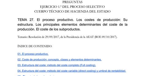 Preguntas ejercicio 1 º Tec Hacienda TEMA 27 Economía Google Docs