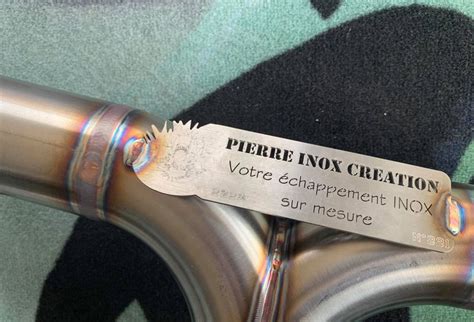 Ligne d échappement Inox Proche Épinal Vosges Pierre Inox Creations