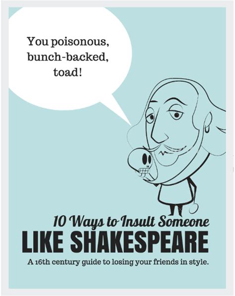 Top 10 Shakespearean Insults Cassidy Cash