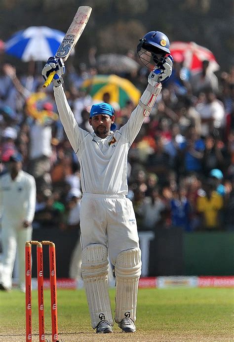 Tillakaratne Dilshan Celebrates Sri Lanka S Ten Wicket Win