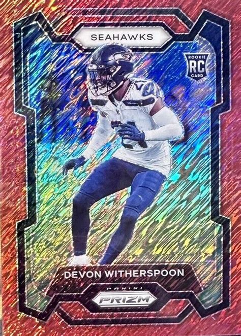 Devon Witherspoon 2023 Prizm 389 Red Shimmer 35 PSA 10 Price Guide