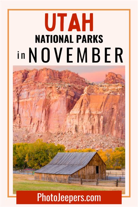 Visiting Utah National Parks In November Photojeepers