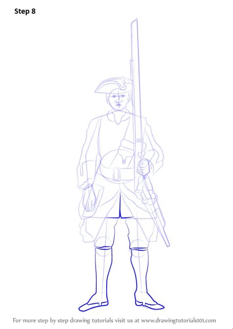 How to Draw British Soldier (Other Occupations) Step by Step ...