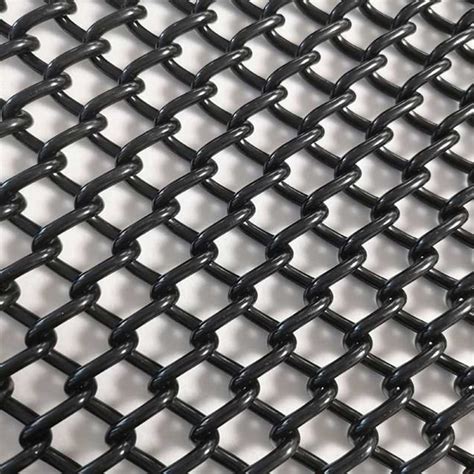 vinyl coated galvanized small hole  mini mesh chain link fence