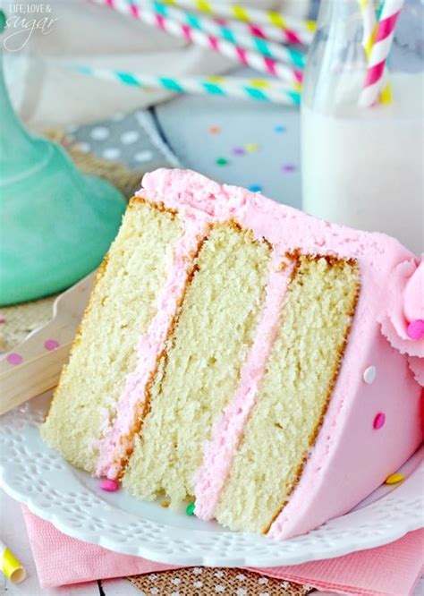 Moist And Fluffy Vanilla Cake My Favorite Vanilla Cake Recipe