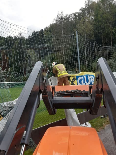 Mehrere Einsätze durch Föhnsturm Freiwillige Feuerwehr Aldrans