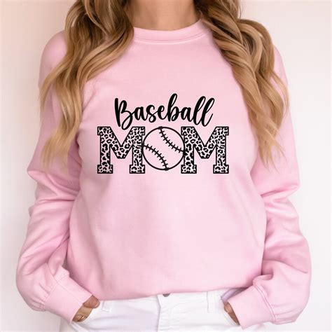 Baseball Mom Svg Digital Download Leopard Mom Svg Baseball Svg Baseball Clipart Baseball Mom