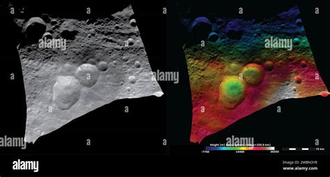 These Images From Nasas Dawn Spacecraft Show The Domitia Crater In