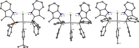 Molecular Structures Of Trans Ptf4 Tbuc 6 H 4 Ph 2 Pind 2 3