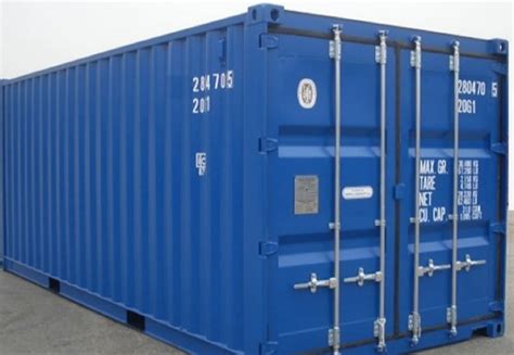 Galvanized Steel 20 Feet Marine Storage Container At Best Price In