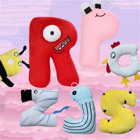 Alphabets Alphabet Lore Plush 15cm Alphabet Lore Plushies Stuffed