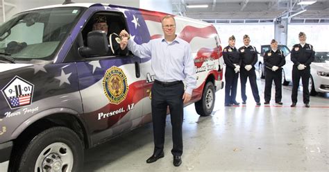 Prescotts American Legion Honor Guard Gets New Van With Communitys