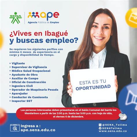 Sin Trabajo Participe De La Jornada De Empleabilidad Del Sena