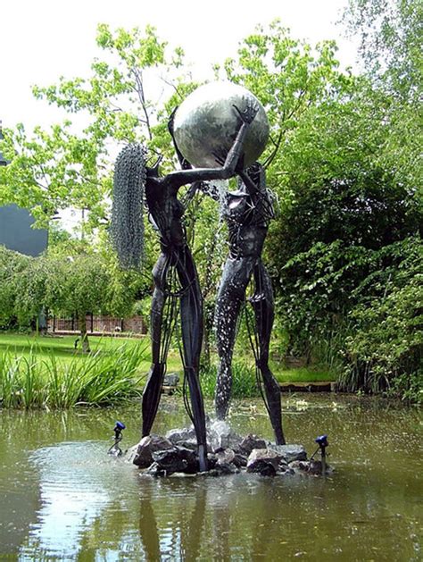 Amazons Of The Lake Ian Gill Sculpture Artist Blacksmith