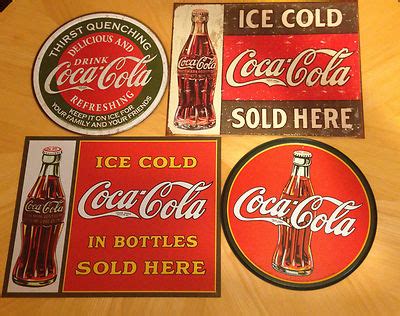 Reproduction Coca Cola Signs