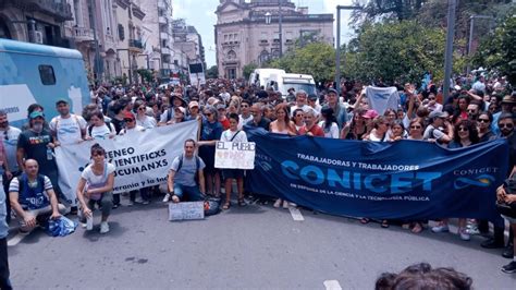 Voces Desde La Marcha Trabajadoras Y Trabajadores Del Conicet