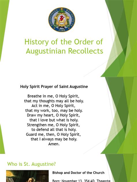 History Of The Order Of Augustinian Recollects Download Free Pdf