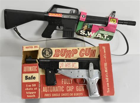 Burp Toy Gun by Mattel and Toy Rifle - May 22, 2020 | Keystone Auction LLC in PA