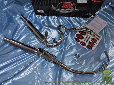 Pot d échappement TURBOKIT TK CUSTOM pour moto HYOSUNG GV AQUILA 125cc