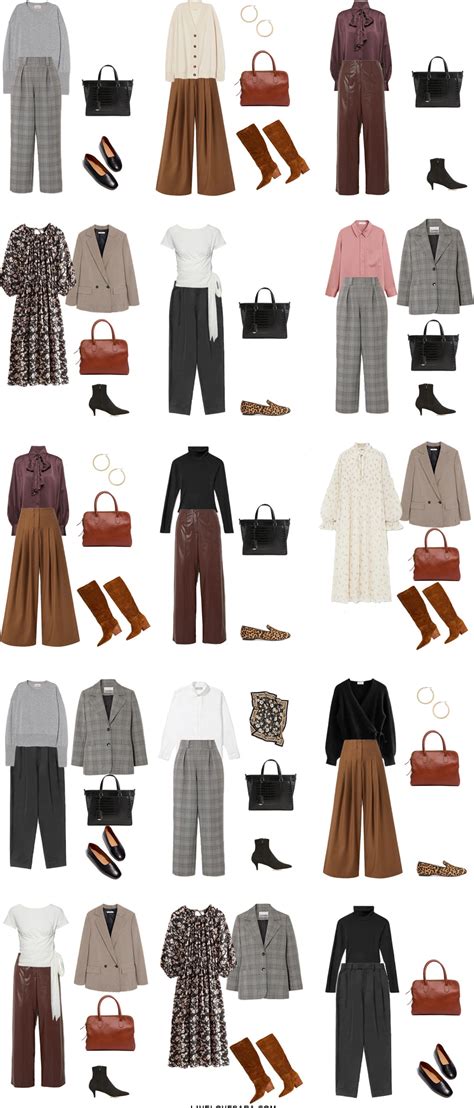 Fall 2024 Work Capsule Wardrobe Beryl Chantal