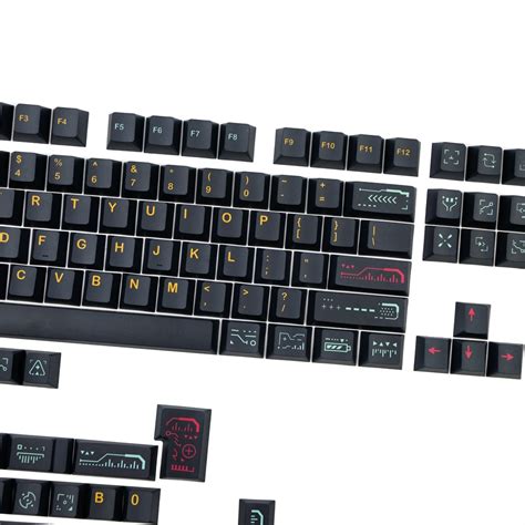 Gmk Clone Awaken Keycaps Set Futuristic Pbt Keysium