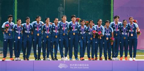 First Gold Medal For India In Cricket As Indian Women Beat Sl To Clinch